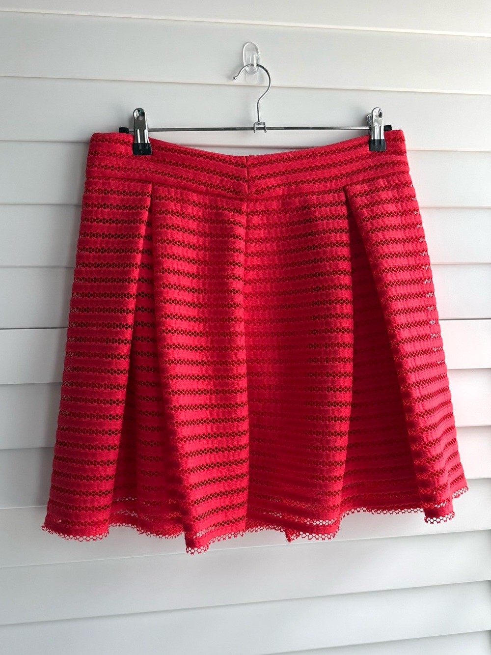 Express Women’s Coral Lace A-Line Skater Skirt Size 10